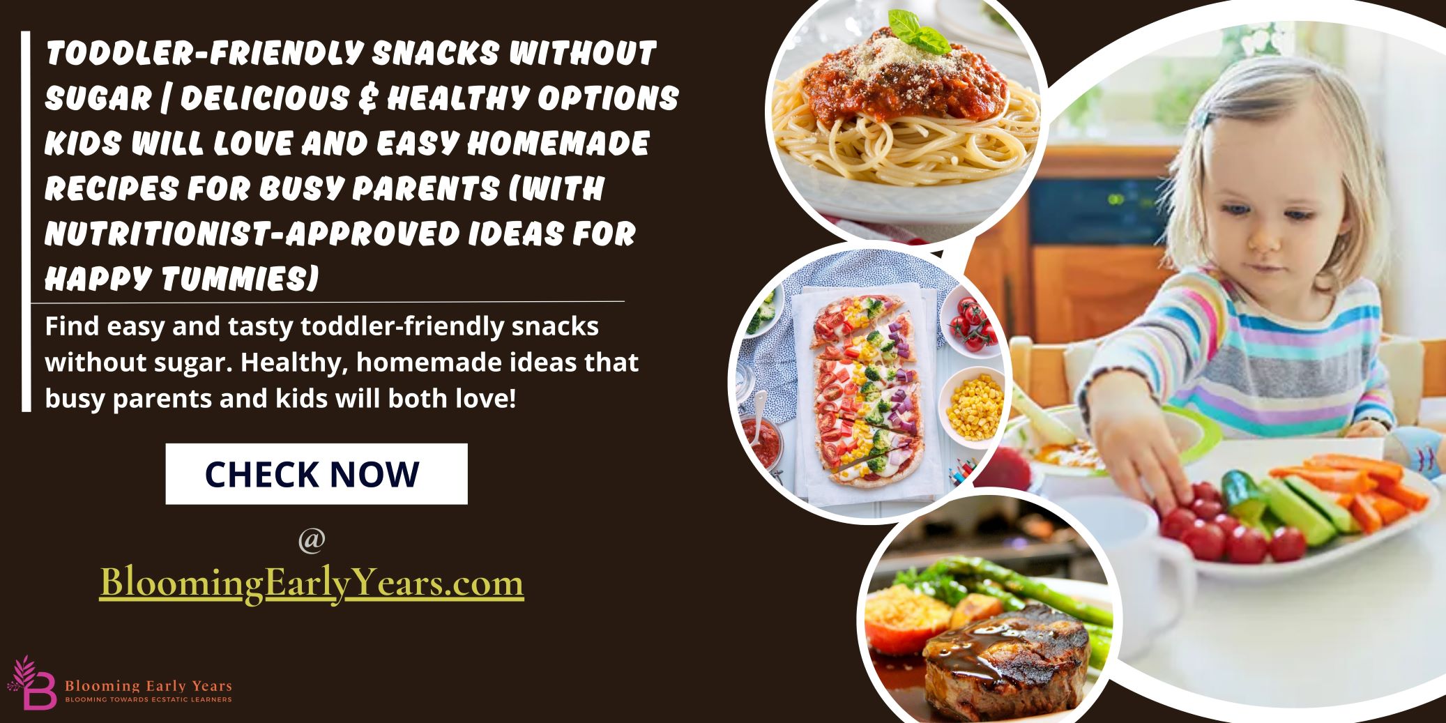 Toddler-Friendly Snacks Without Sugar | https://bloomingearlyyears.com/