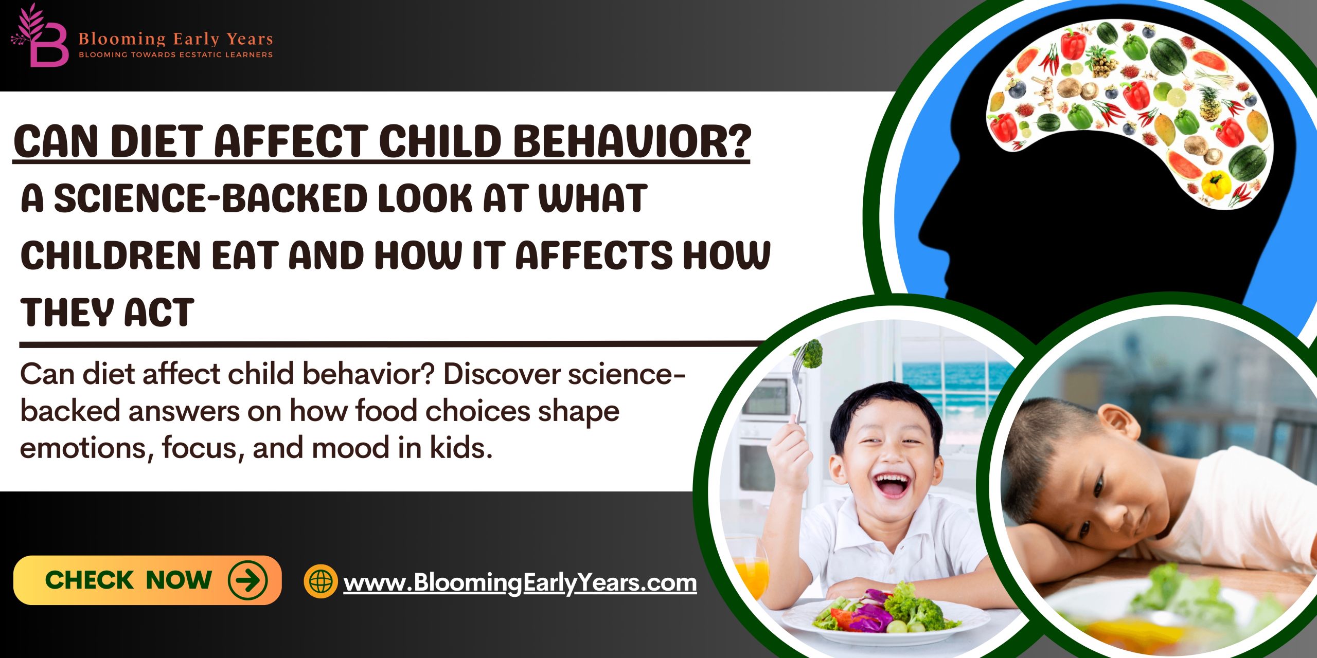 Can Diet Affect Child Behavior - https://bloomingearlyyears.com/
